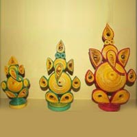 PPOR19 - Paper Crafted Ganesh Statue