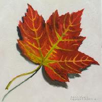 leaf paintings