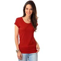 Ladies Round Neck T-Shirt