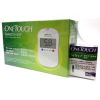 One Touch Select Strips Blood Glucose Monitoring System