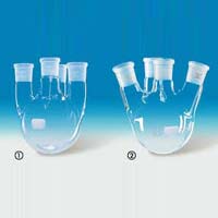 CORNSIL® 3 Neck Glass Flask