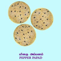 Pepper Papad