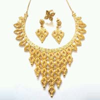 Gold Plated Necklace Set