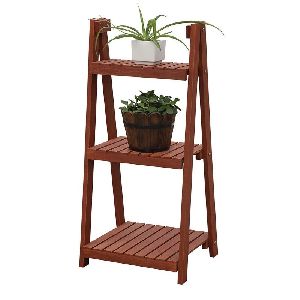 Garden Plant Stand - Brown