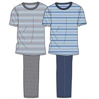 cotton knitted mens pajama