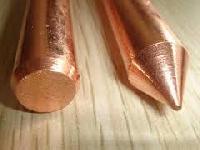 solid copper earthing rod
