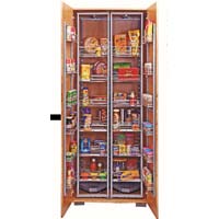 pantry pull out shelves