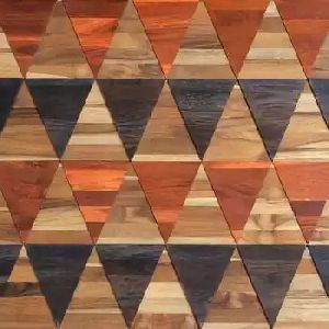 Teak wood wall panels