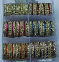 fancy metal bangles