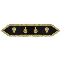 Golden Black Stylish Table Runner