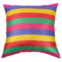 Multicolor Ethnic Styled Cushion Cover