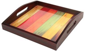 Wooden Finish Tray