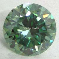 Dark Green Moissanite Gemstones