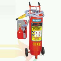 Dry Chemical Powder Trolley Fire Extinguisher