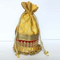 Indian Traditional Drawthread Bags