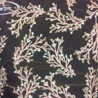 Embroidered Floral Fabric