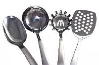 steel kitchen utensils