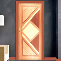 wooden veneer door