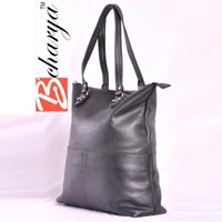 Leather Office Tote Bag