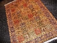 kashmir silk rug