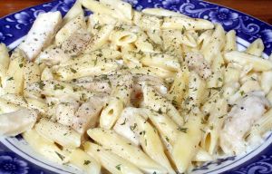 Penne Alfredo Chicken