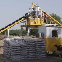 Cross Bin Hopper Concrete Batching Plant with Pan Mixer (GEPL CBH - 20)