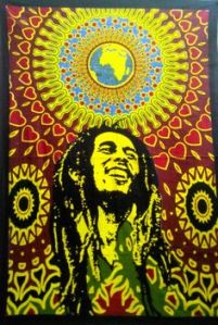 Bob Marley Indian Mandala Tapestry Cotton Wall Hanging