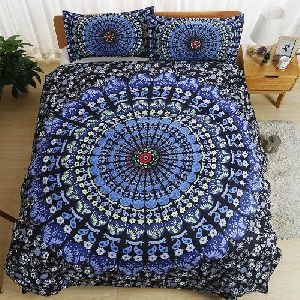 Bohemian Indian Mandala Handmade Floral Home Decorative Duvet Cover