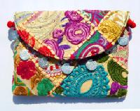Handmade Cotton Vintage Multicolored Bags