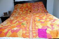 Indian Bohemian Kantha Quilt