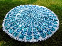 Mandala Round Tapestry Beach Throw