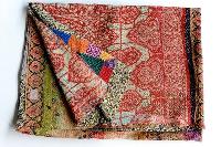 Indian Twin Kantha Quilt