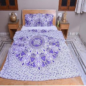 Mandala Handmade Cotton Duvet Cover