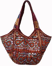 India Multicolored Ladies Shoulder Handbag