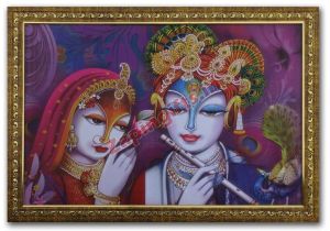 Radha Krishna Poster Paintings