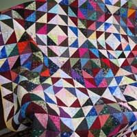 Patchwork Embroidered Quilts