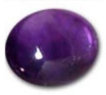 amethyst cabochon