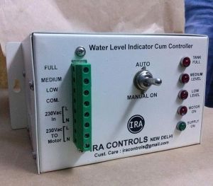 water level indicator cum controller