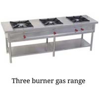 three burner gas bhatti