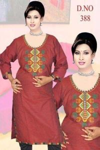 Ladies Embroidered Kurtis