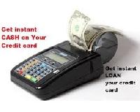 cash against credit card
