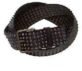 studded leather belt