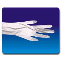 plastic examination glove