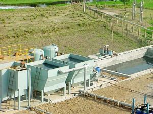 effluent waste water treatment plant