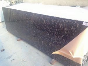 Indian Sapphire Brown Granite Stone