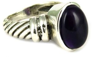 Amethyst Sterling Silver Ring