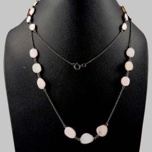 Pink Opal Necklace