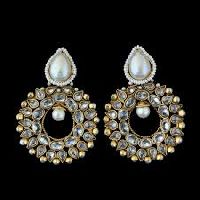 Pearl Stone Earrings