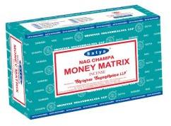 Satya Nag Champa Money Matrix Incense Sticks