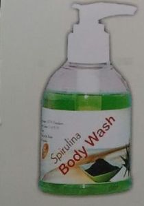 Spirulina body wash